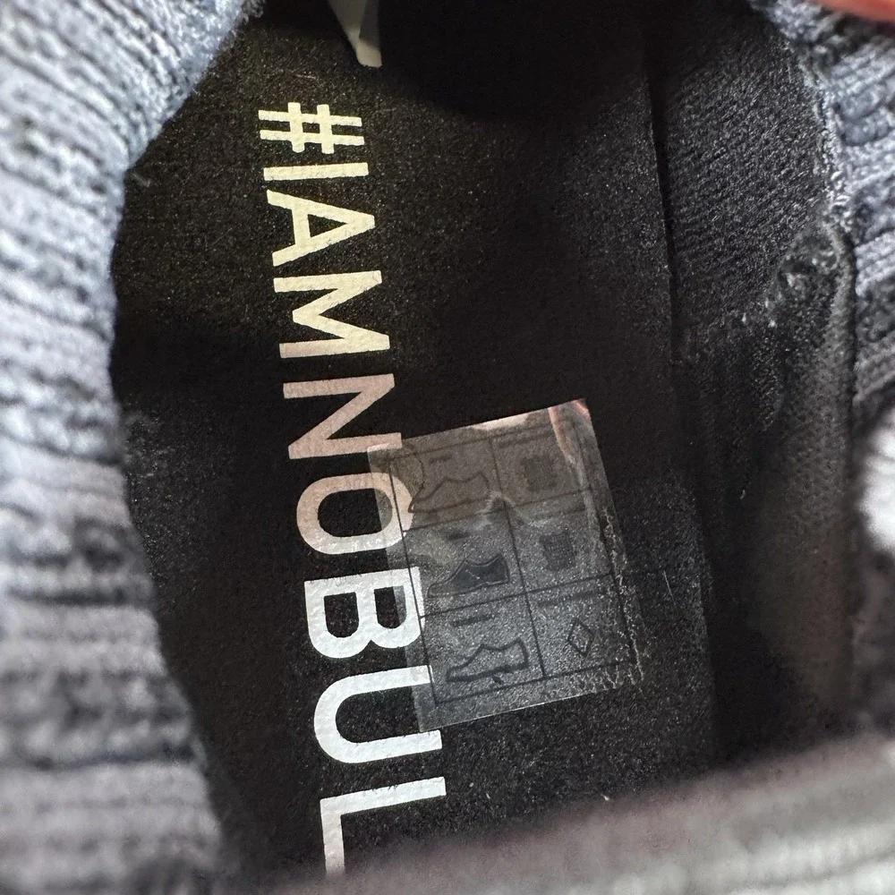 Nobull Project Knit Runner Womens Size 7.5 Dark Grey Diamond Mesh Running Shoes